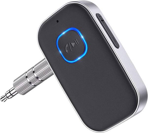 【Bluetooth5.0受信機】車載/スピーカー用Cocodaレシーバー|16時間連続・ノイズキャンセリング・ハンズフリー通話・デュアル接続可