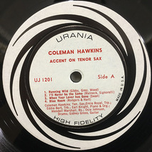 ■即決 Coleman Hawkins / Accent on Tenor US DG MONO _画像3