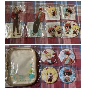 佐々木と宮野 平野と鍵浦 くじ引き堂 Wondarlandくじ 缶バッジ アクスタ ポーチ 平野 鍵浦 コンプセット