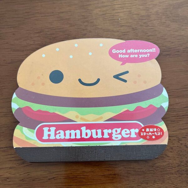 クーリア ダイカットメモ ハンバーガー 値下げ×