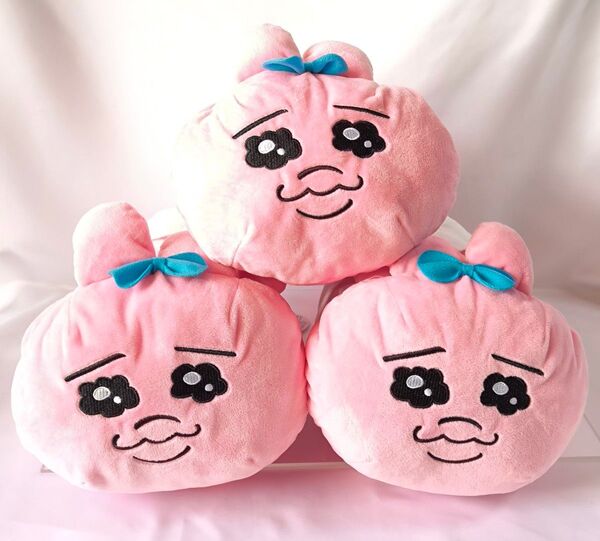 お得なまとめ買い3個セット★可哀想に!おぱんちゅうさぎ トイレットペーパーホルダーぬいぐるみ 可愛いタグ付き新品未使用品★☆