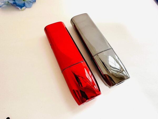 IQOS イルマ i ワン ケース iqosiluma one ケース アイコスイルマワン専用ケース 2個 赤とシルバー
