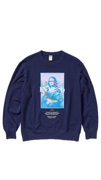 ユニクロ ルーヴル美術館 スウェット サイズL ネイビー 新品未開封!