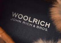 未使用 WOOLRICH JOHN RICH & BROS. ウールリッチ ファー レザースニーカー 39 (7.5) ビブラムソール レディース_画像8