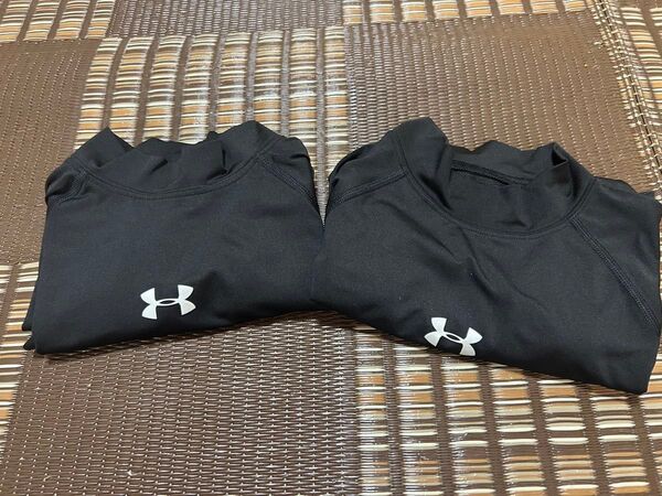 アンダーアーマー アンダーシャツ BASEBALL 野球ウエア BLACK kids