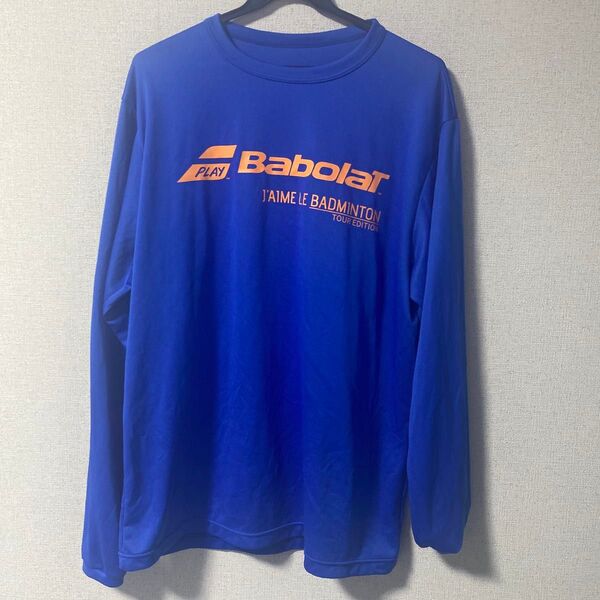 バボラ 長袖Tシャツ ロンT Tシャツ XO バドミントン テニス