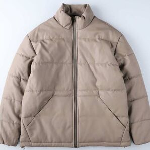【極美品】Right-on STONE HEAD PUレザー中綿ジャケット