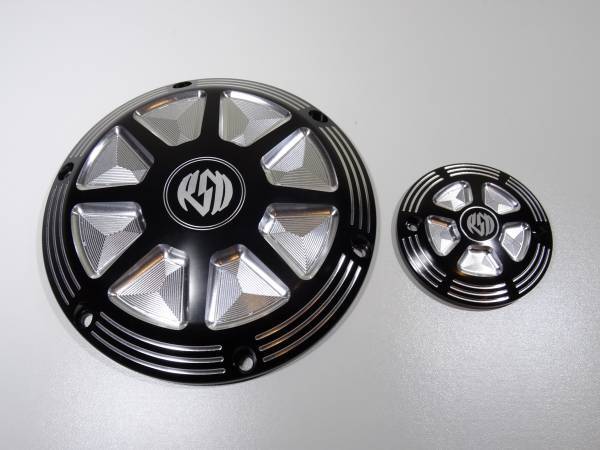 スポーツスター系 ダービーカバー/タイマーカバー セット アイアン フォーティーエイト 883N 48 XL1200X カスタム RSD コントラストカット