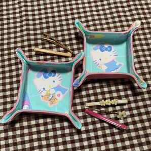 トレイ 2点セット 雑貨トレー 小物入れ ハンドメイド