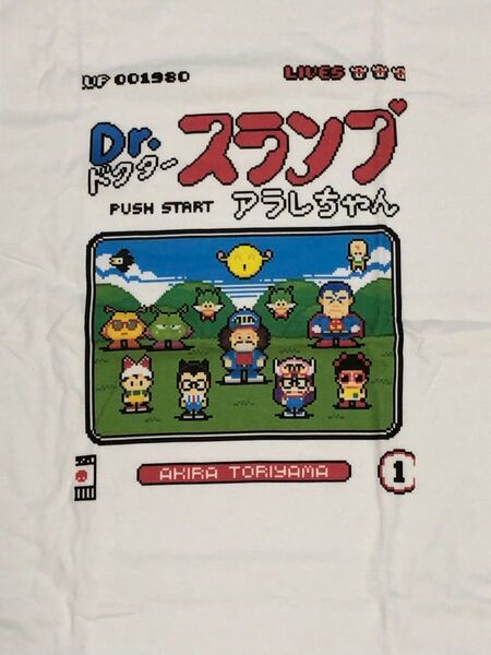 アニメ Tシャツ ドクタースランプアラレちゃん XL 白