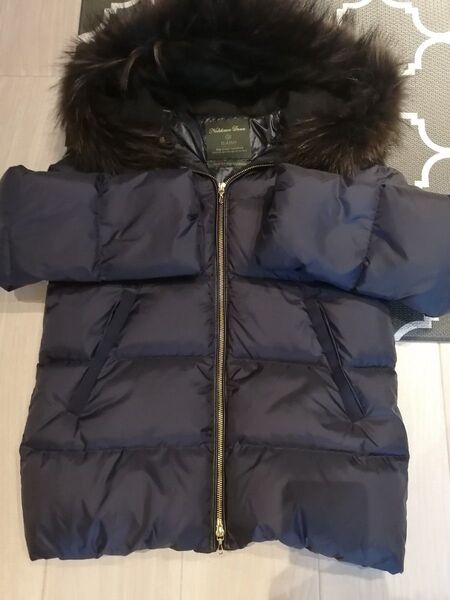 美品 nano・universe ナノユニバース 西川ダウン Sサイズ