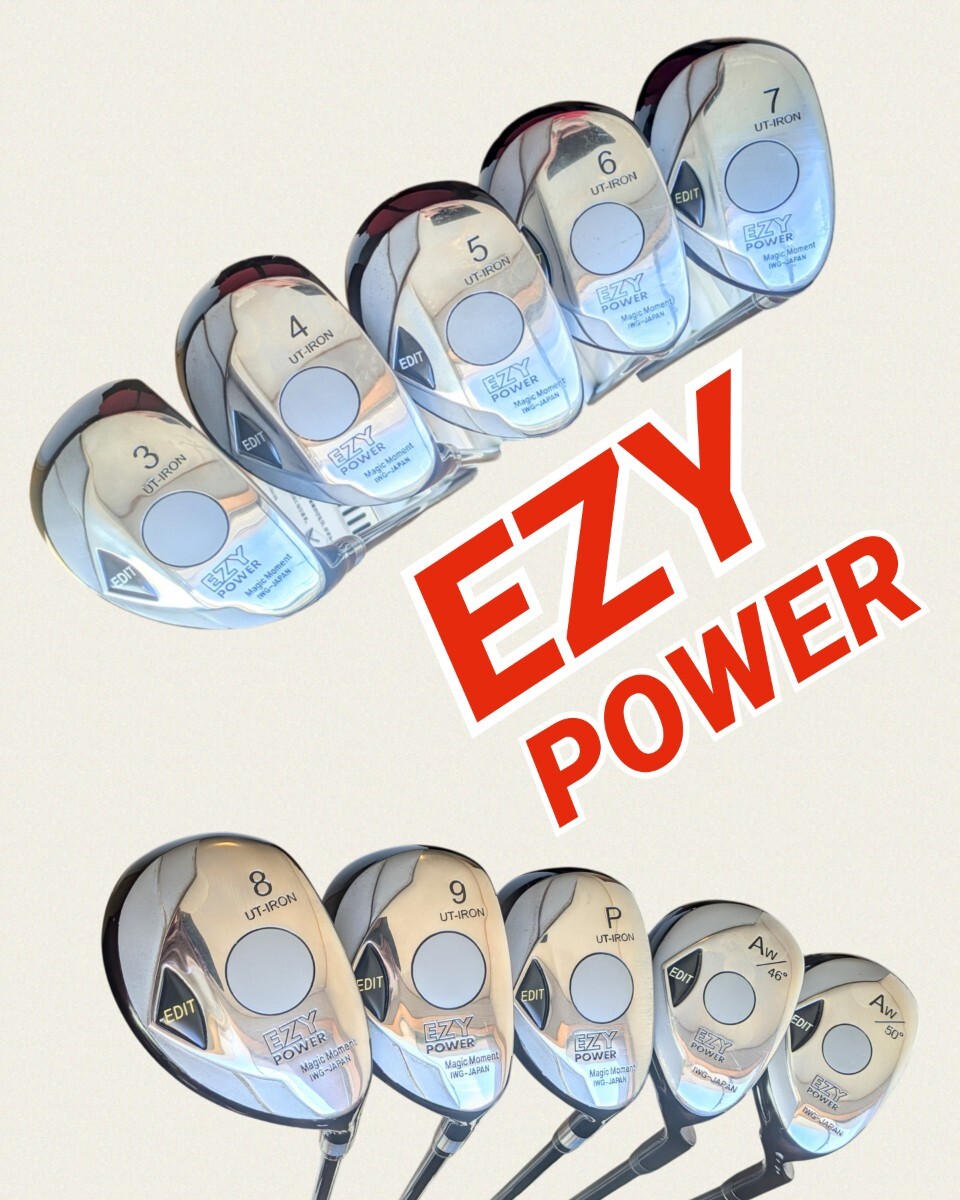 Yahoo!オークション -「ezy power」(アイアン) (男性右きき用)の Yahoo!オークション -「ezy power」(アイアン) (男性右きき用)の