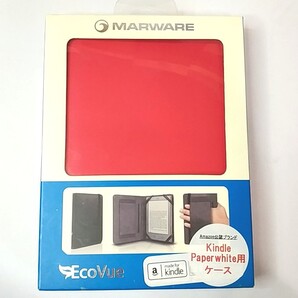 送料無料◆amazon Kindle Paperwhite用 レザーカバー ピンク Marware EcoVue KGEV14 手帳型ケース