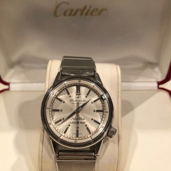 SEIKO SILVER WAVE 自動巻腕時計 稼働品 希少ビンテージ レア商品