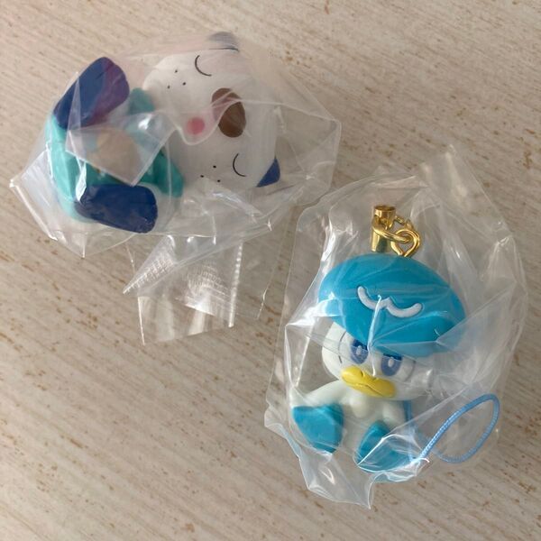 ポケモン ガチャガチャ 肩ズンFig. 4 ミジュマル+ぺたんこマスコット クワッス
