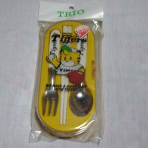 阪神タイガース フォーク 箸 スプーン 3点セット 昭和レトロ 希少品