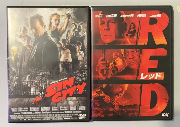 RED/レッド ブルースウィリス シンシティ DVD 映画