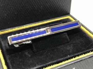 新品同様　SAMURAI BLUE サッカー日本代表　オフィシャルタイバー　2020年 完売品　ダンヒル　dunhill ネクタイピン　タイピン