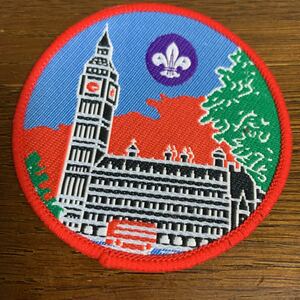 ボーイスカウト　ワッペン　刺繍ワッペン　UK LONDON SCOUTING 02