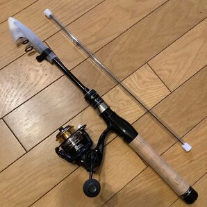 スペアティップ付きul1.68mスピニング&スピニングリール1000番