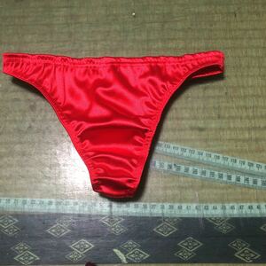  men's T-back red color M size beach volleyball under T-back sport under T-back width flexible thick one ue- cloth 
