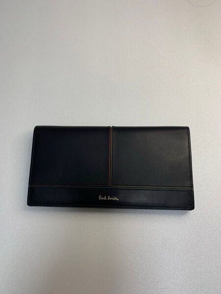 値下げしました♪ ポールスミス Paul Smith メンズ長財布 黒 未使用