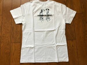 COMME CA WALK ダルメシアン バックプリント Tシャツ