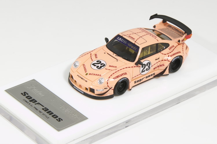 FUEL ME 1/64 RWB 993 SOPRANOS-PINK PIG 限定 ポルシェ 911 RAUH-Welf BEGRIFF 京商 トミカサイズ