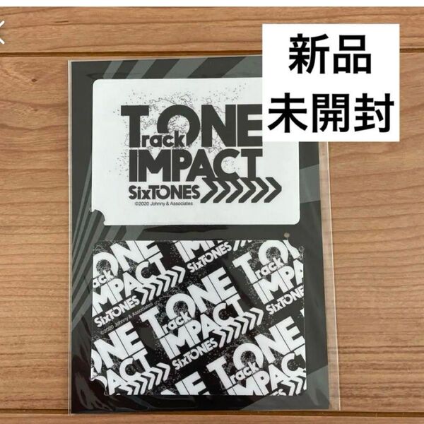 SixTONES TrackIMPACT ステッカー新品未開封