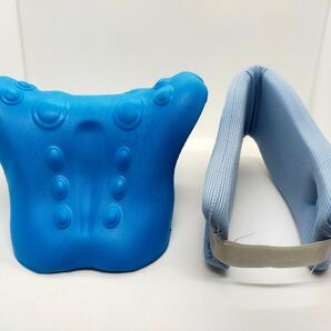 ネックスストレッチャー&ネックサポーターのセット、マッサージと首リラクゼーション