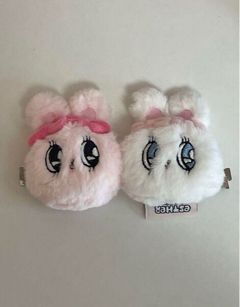 エスターバニー ぬいぐるみ ヘアクリップ