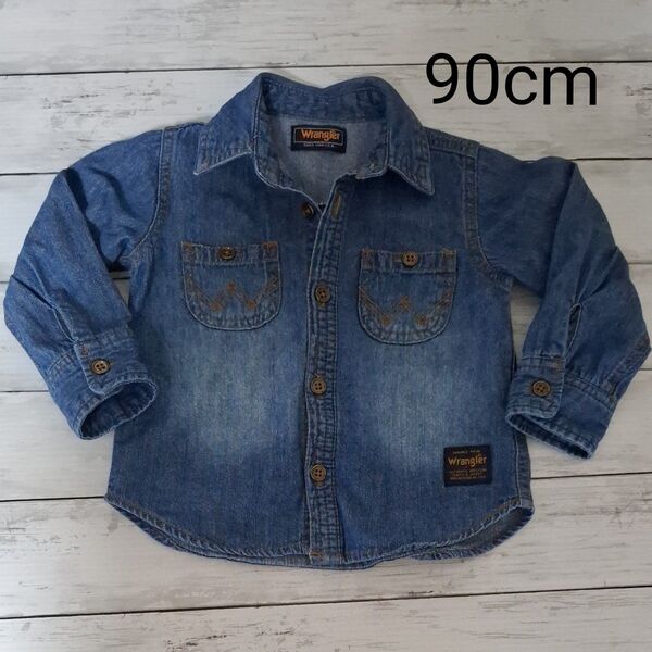 WRANGLER デニムシャツ 90cm 長袖