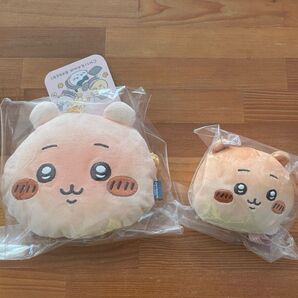 ちいかわ ベーカリー ちいかわ パンみたいなもちもちマスコット おかおポーチ 2点
