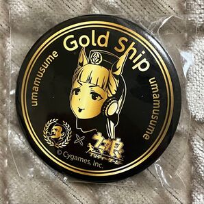 ウマ娘 BOSSコーヒー 缶バッジ ゴールドシップ