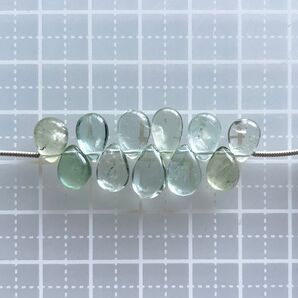 ミックベリル(アクアマリン・ヘリオドール・グリーンベリル) ペアシェイプ