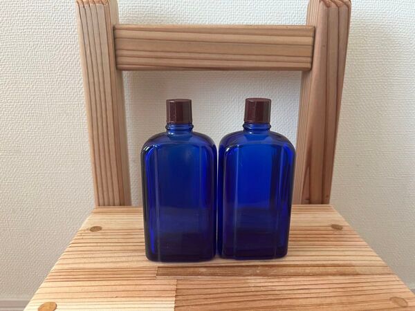 明色美顔水 空き瓶2個 (内蓋+キャップ付き)