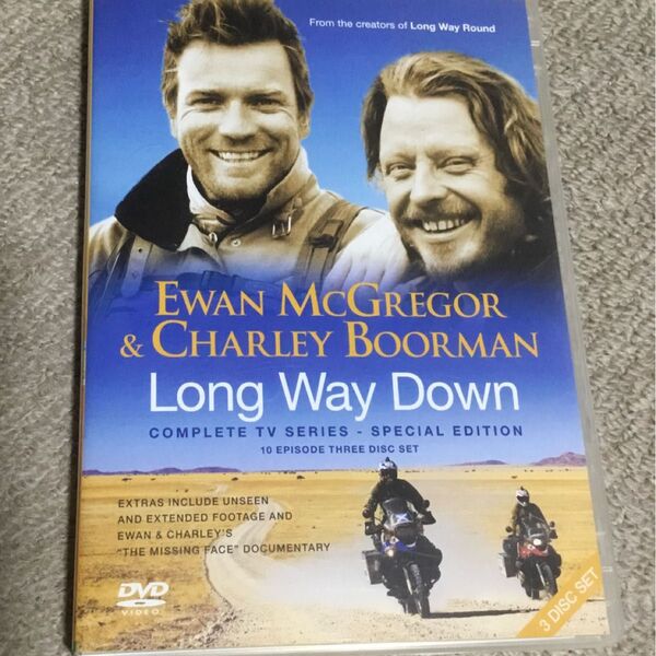 ユアンマクレガー 大陸縦断バイクの旅 DVD