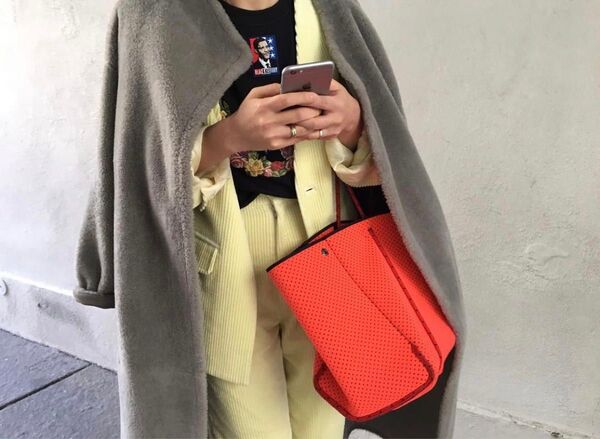 ronherman コーデュロイパンツ イエロー ロンハーマン