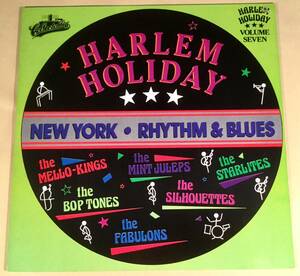 LP(米盤)●『HARLEM HOLIDAY』NEW YORK・RHYTHM & BLUES●良好品！