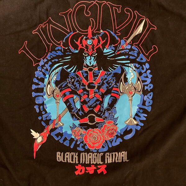 遊戯王 マジシャンオブブラックカオス BLACK MAGIC RITUAL Tシャツ