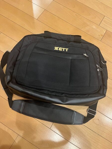 未使用!レア!ZETT ゼット 鞄 ショルダー ボストンバッグ ビジネス 大容量!