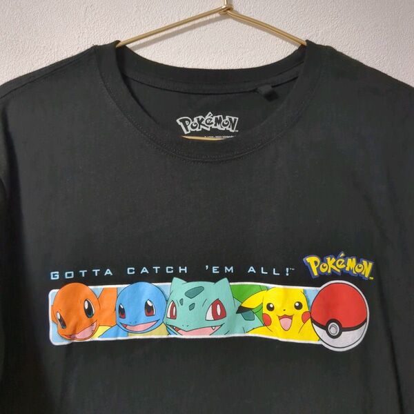 レア!ポケモンTシャツ黒S / pokemonTeeニンテンドーNintendo 使用感少ない美品!
