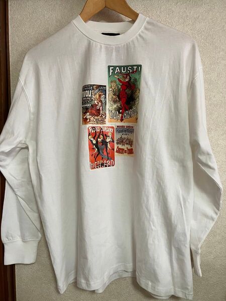 新品 クラフトスタンダードボタニーク 長袖Tシャツ ジュールシェレ サイズM