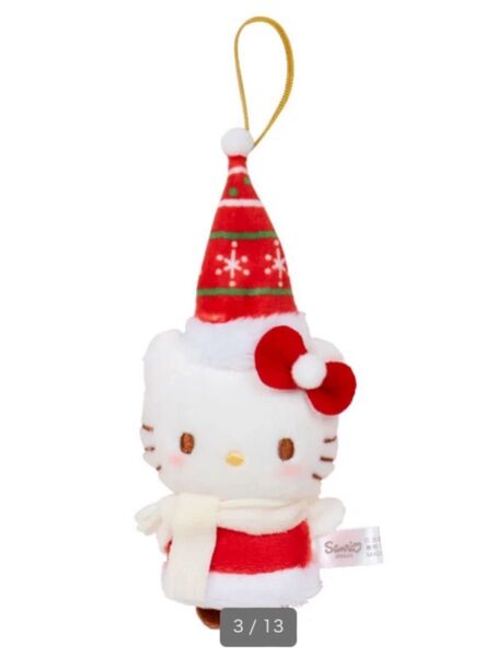 シークレット マスコット ブローチ ハローキティ キティ クリスマス Sanrio サンリオ サンリオキャラクターズ