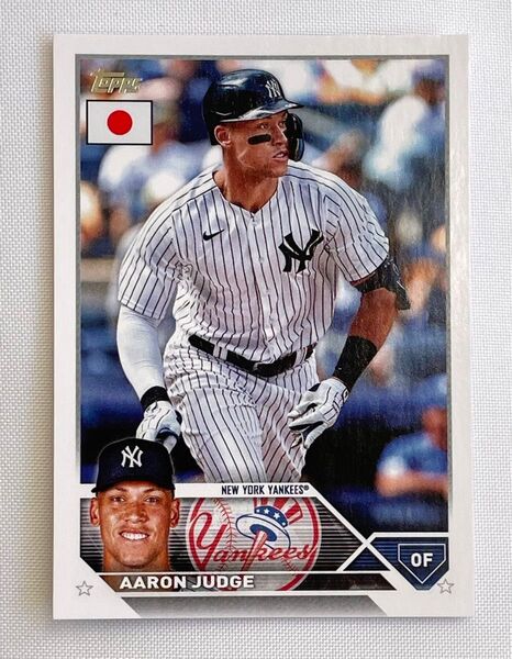 TOPPS Japan edition 2023 アーロンジャッジのカード1枚