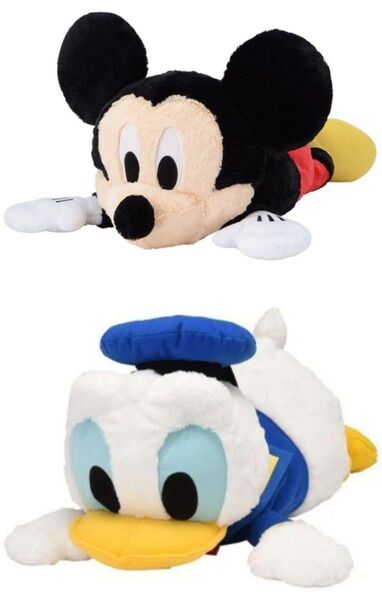 ミッキーマウス ドナルドダック グランデ ぬいぐるみ セット