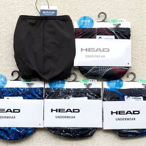 本日迄!BROS&HEAD ビキニ ブリーフ Lサイズ シンプル ブラック&デザイン 5枚