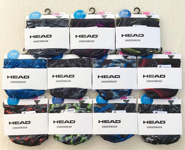 本日迄!HEAD ビキニ ブリーフ LLサイズ デザイン 11枚セット