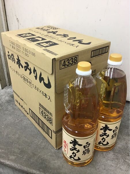 白鶴 蔵出し 本みりん 1.8L ペットボトル 1ケース(6本入)