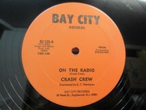 H2//12inch// CRASH CREW／BAY CITY US番 VID-258//MAT A-1/B-1「on the radio」_画像2